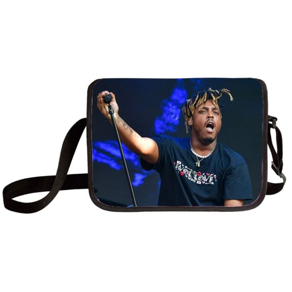 Juice Wrld shoulder bag primary and middle school students messenger bag children's make-up bag - Image 19