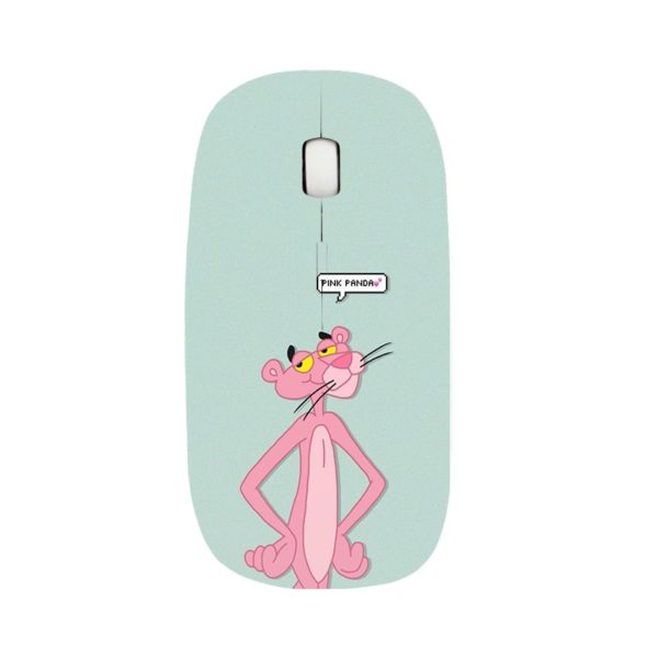 Pink Panther Comb 2.4G Slim Wireless Mouse with Nano Receiver - Image 10