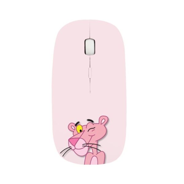 Pink Panther Comb 2.4G Slim Wireless Mouse with Nano Receiver - Image 15