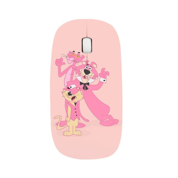 Pink Panther Comb 2.4G Slim Wireless Mouse with Nano Receiver - Image 16