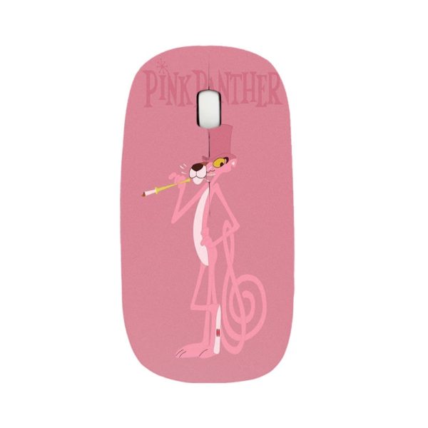 Pink Panther Comb 2.4G Slim Wireless Mouse with Nano Receiver - Image 2