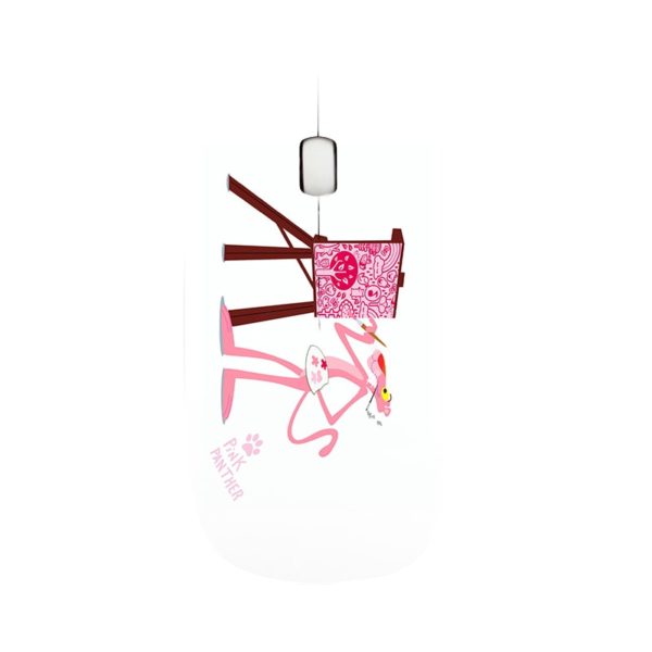 Pink Panther Comb 2.4G Slim Wireless Mouse with Nano Receiver - Image 7