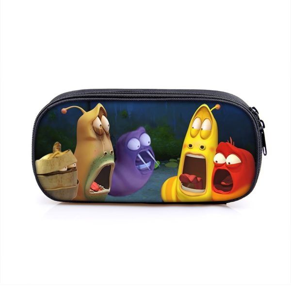 Larva Cosmetic Bags Boys Girls Children Large Pencil Case Purse Storage Bags Women Men Multifunction Makeup Bag - Image 21