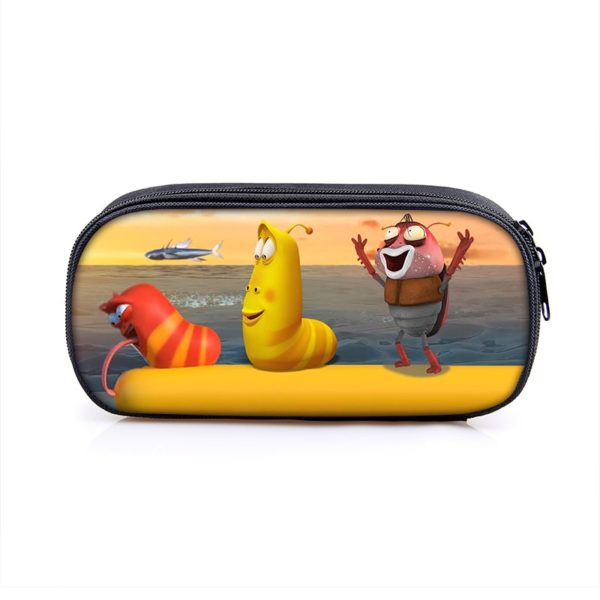 Larva Cosmetic Bags Boys Girls Children Large Pencil Case Purse Storage Bags Women Men Multifunction Makeup Bag - Image 22