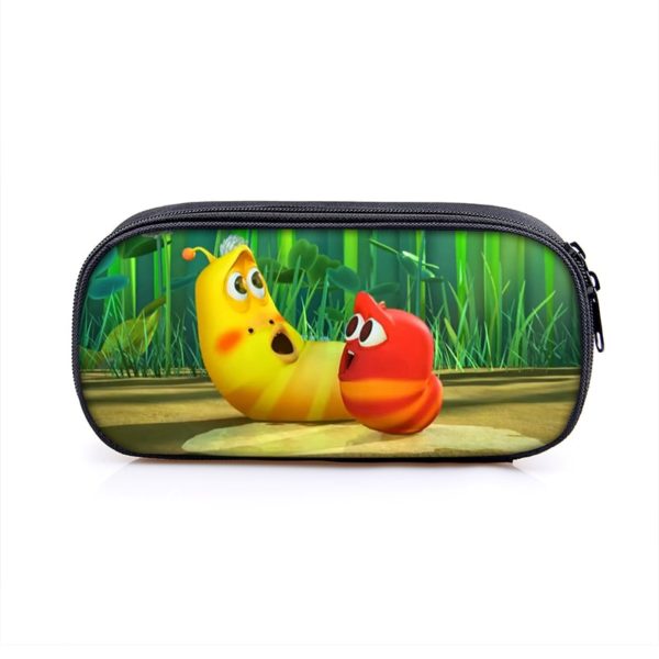 Larva Cosmetic Bags Boys Girls Children Large Pencil Case Purse Storage Bags Women Men Multifunction Makeup Bag - Image 9