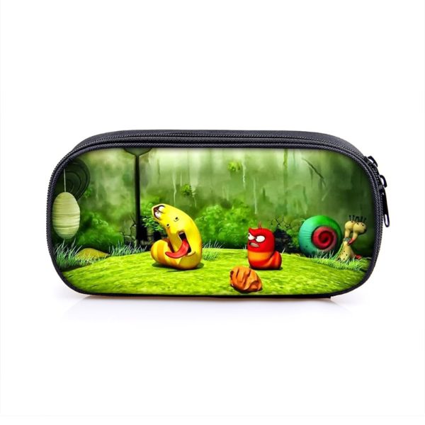 Larva Cosmetic Bags Boys Girls Children Large Pencil Case Purse Storage Bags Women Men Multifunction Makeup Bag - Image 16