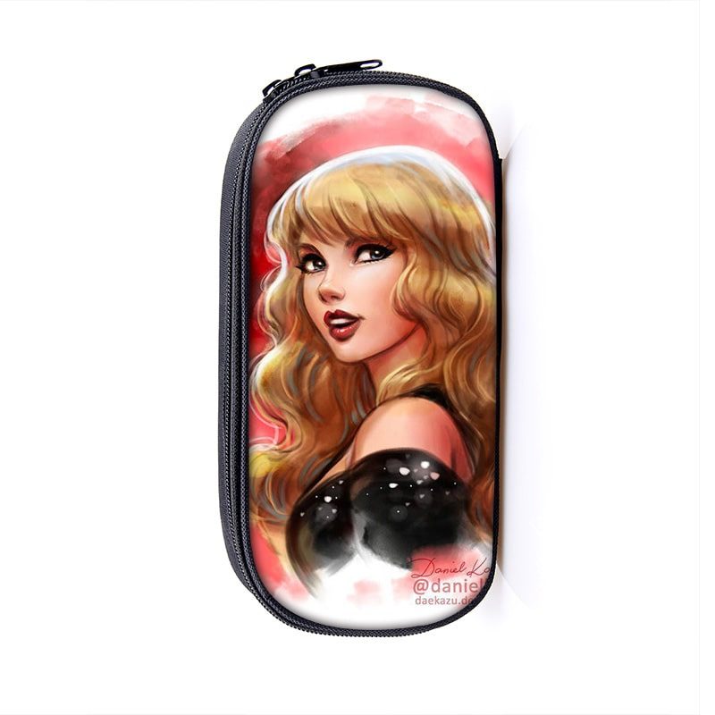 Taylor Swift Cosmetic Bags Boys Girls Children Large Pencil Case Purse  Storage Bags Women Men Multifunction Makeup Bag