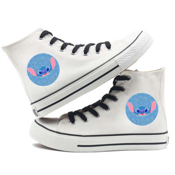 Stitch High Canvas Shoes - Image 3