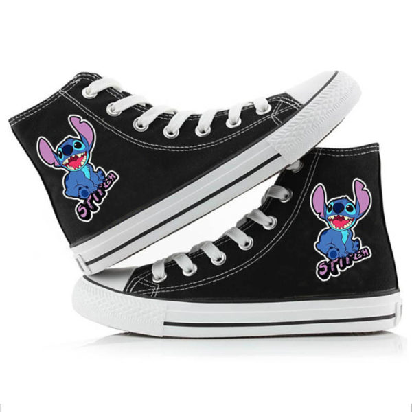 Stitch High Canvas Shoes - Image 11