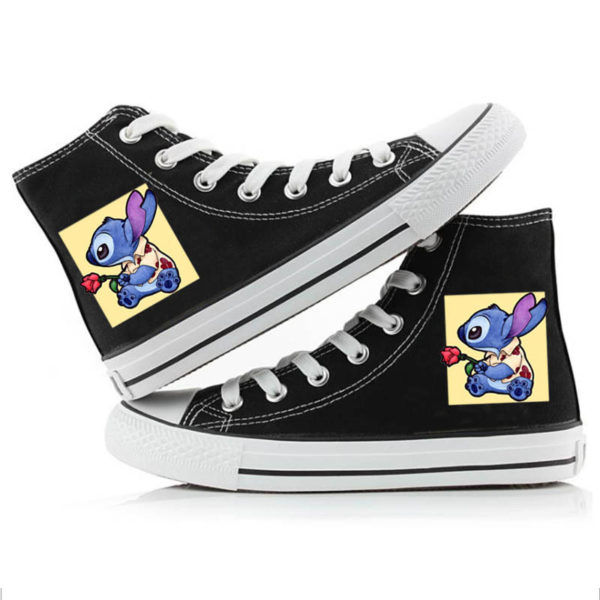 Stitch High Canvas Shoes - Image 13