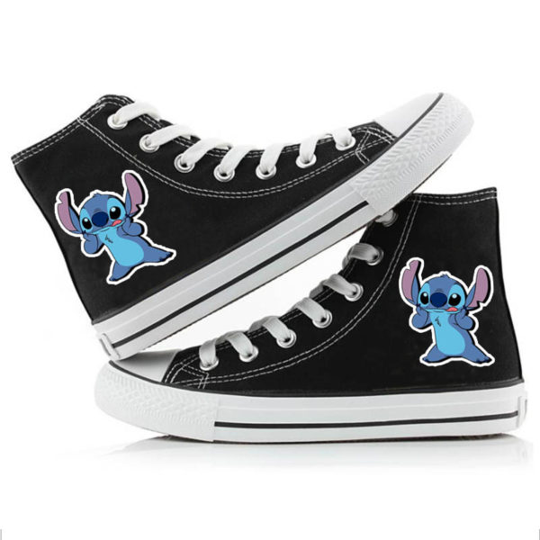 Stitch High Canvas Shoes - Image 19