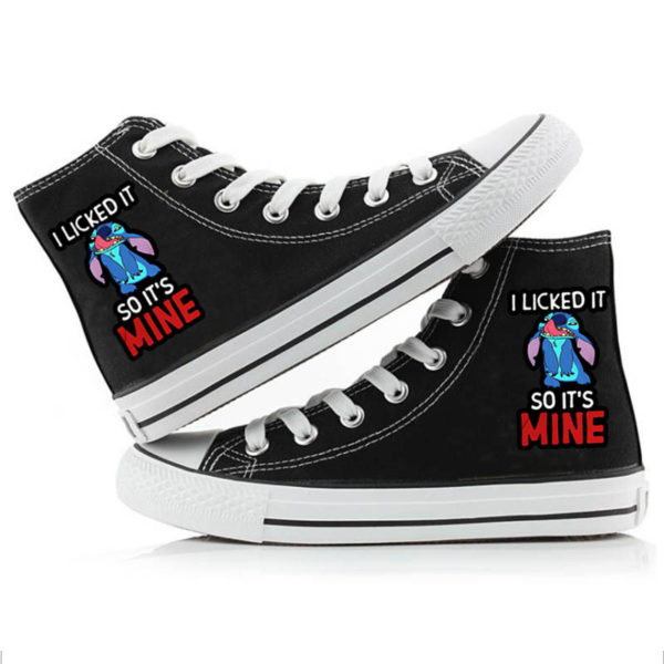 Stitch High Canvas Shoes - Image 2