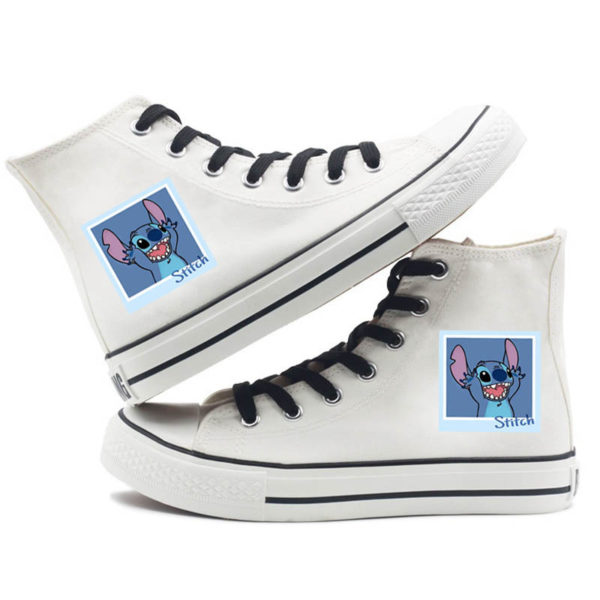 Stitch High Canvas Shoes - Image 4