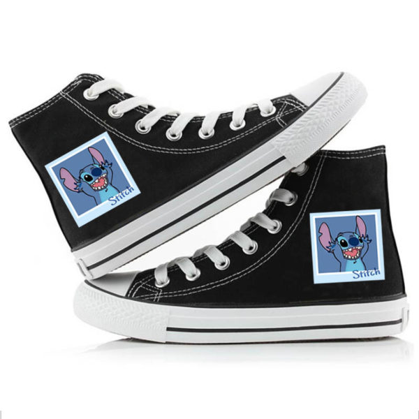 Stitch High Canvas Shoes - Image 5