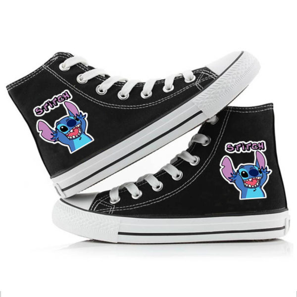 Stitch High Canvas Shoes - Image 7