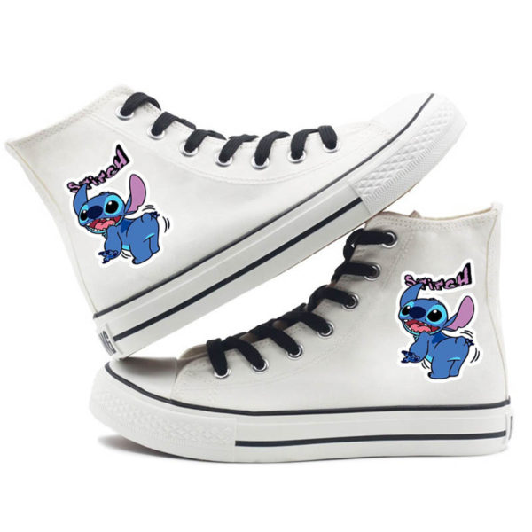 Stitch High Canvas Shoes - Image 8