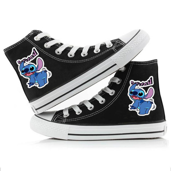 Stitch High Canvas Shoes - Image 9