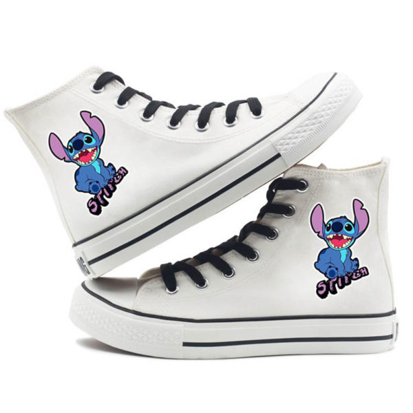 Stitch High Canvas Shoes - Image 10