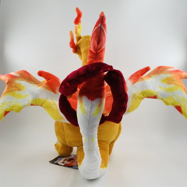 38cm Large Black Orange Super Giant Charizard Skeleton Plush - Image 5