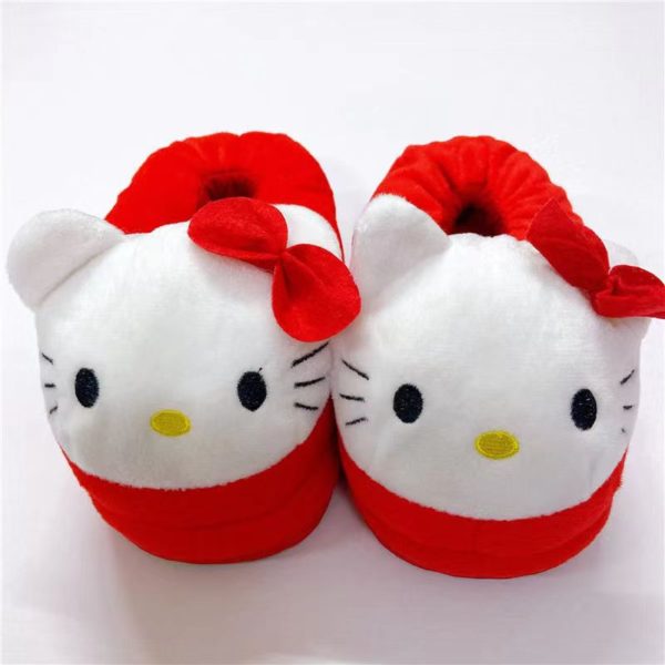 Hello Kitty Home Warm All-Inclusive Plush Slippers - Image 2