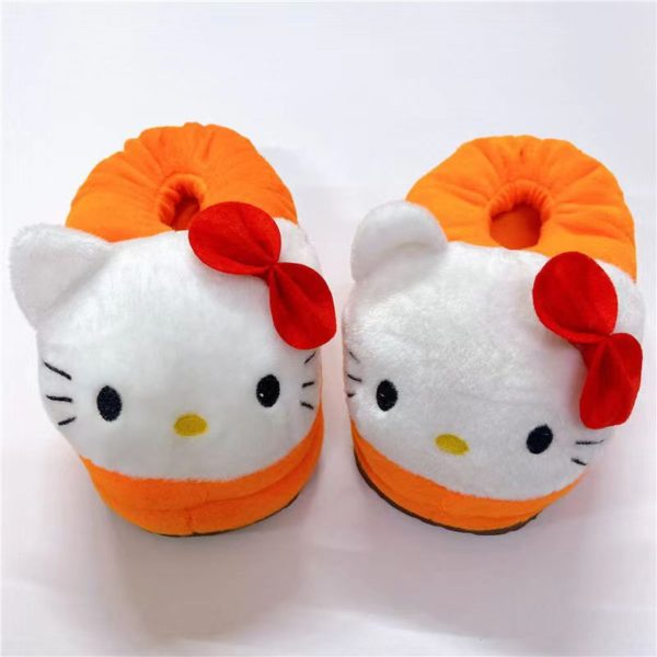 Hello Kitty Home Warm All-Inclusive Plush Slippers - Image 4