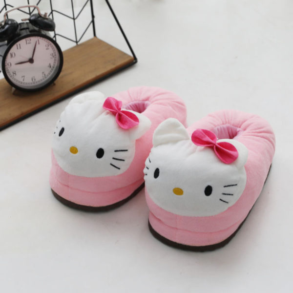 Hello Kitty Home Warm All-Inclusive Plush Slippers