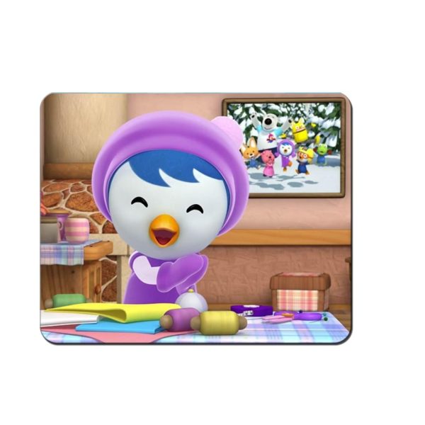 Pororo Natural Rubber Washable Computer Game Mouse Pad - Image 28