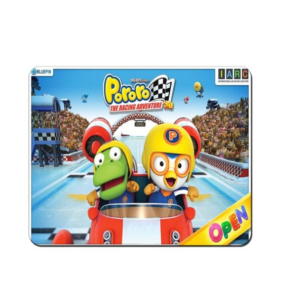 Pororo Natural Rubber Washable Computer Game Mouse Pad - Image 24