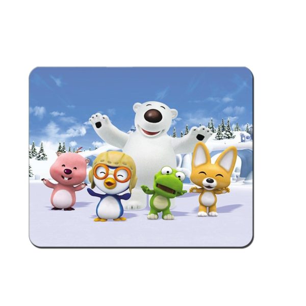 Pororo Natural Rubber Washable Computer Game Mouse Pad - Image 31