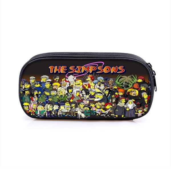 The Simpsons Cosmetic Bags Boys Girls Children Large Pencil Case Purse Storage Bags Women Men Multifunction Makeup Bag - Image 23