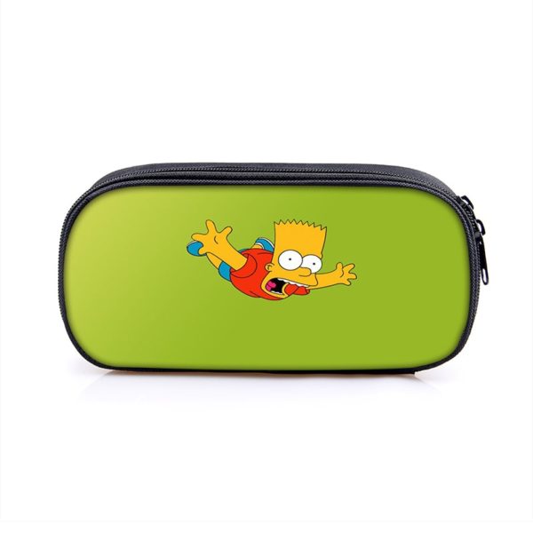 The Simpsons Cosmetic Bags Boys Girls Children Large Pencil Case Purse Storage Bags Women Men Multifunction Makeup Bag - Image 29