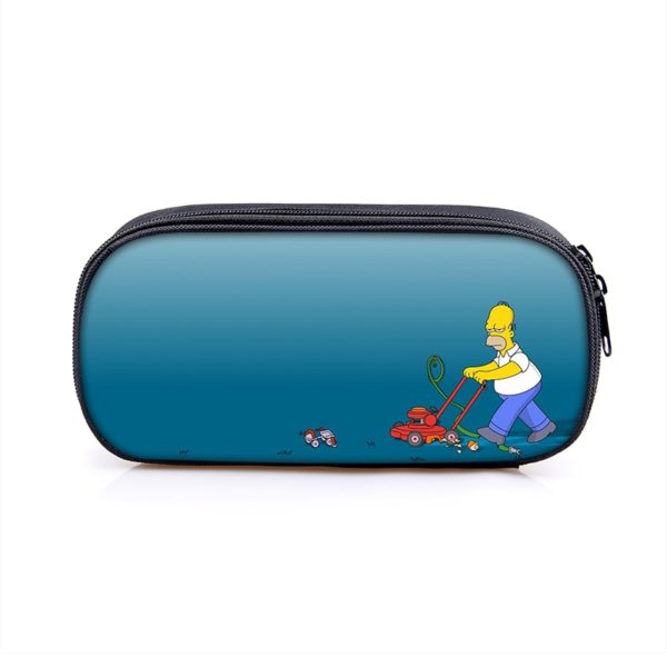 The Simpsons Cosmetic Bags Boys Girls Children Large Pencil Case Purse Storage Bags Women Men Multifunction Makeup Bag - Image 37