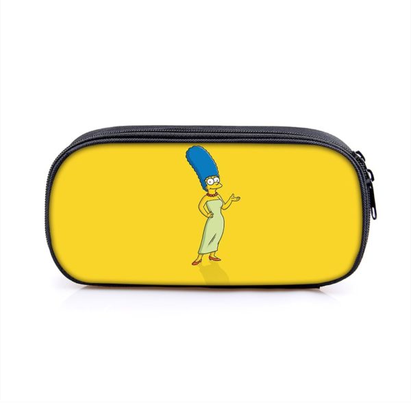 The Simpsons Cosmetic Bags Boys Girls Children Large Pencil Case Purse Storage Bags Women Men Multifunction Makeup Bag - Image 6