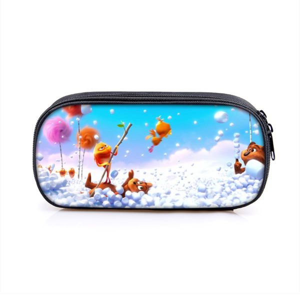 The Lorax Cosmetic Bags Boys Girls Children Large Pencil Case Purse Storage Bags Women Men Multifunction Makeup Bag - Image 14