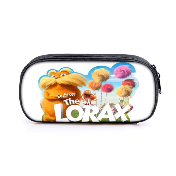 The Lorax Cosmetic Bags Boys Girls Children Large Pencil Case Purse Storage Bags Women Men Multifunction Makeup Bag - Image 16