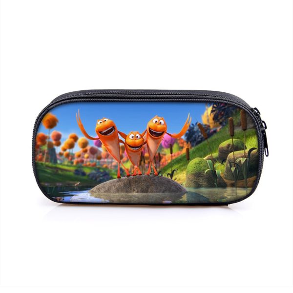 The Lorax Cosmetic Bags Boys Girls Children Large Pencil Case Purse Storage Bags Women Men Multifunction Makeup Bag - Image 19