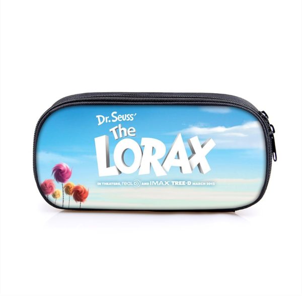 The Lorax Cosmetic Bags Boys Girls Children Large Pencil Case Purse Storage Bags Women Men Multifunction Makeup Bag - Image 24