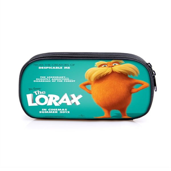 The Lorax Cosmetic Bags Boys Girls Children Large Pencil Case Purse Storage Bags Women Men Multifunction Makeup Bag - Image 30