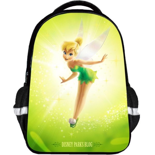 TinkerBell Backpack Kids Youth Student High Capacity Waterproof School Bag Birthday Gifts - Image 17