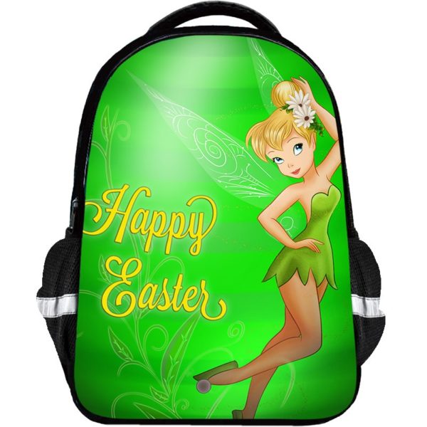 TinkerBell Backpack Kids Youth Student High Capacity Waterproof School Bag Birthday Gifts - Image 19