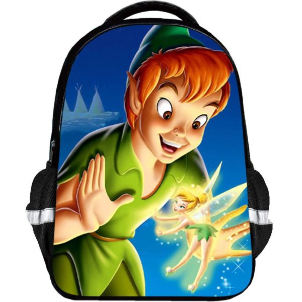 TinkerBell Backpack Kids Youth Student High Capacity Waterproof School Bag Birthday Gifts - Image 2