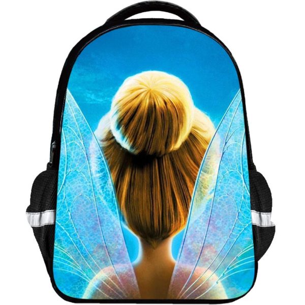 TinkerBell Backpack Kids Youth Student High Capacity Waterproof School Bag Birthday Gifts - Image 7