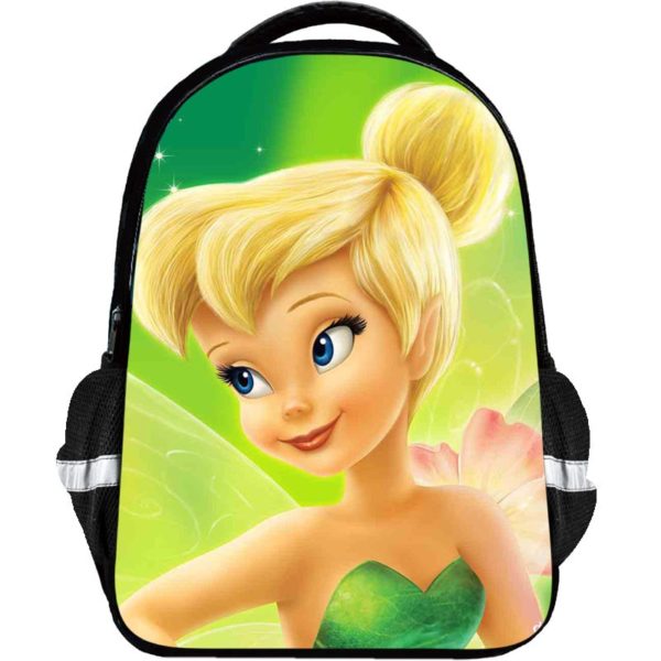 TinkerBell Backpack Kids Youth Student High Capacity Waterproof School Bag Birthday Gifts - Image 6