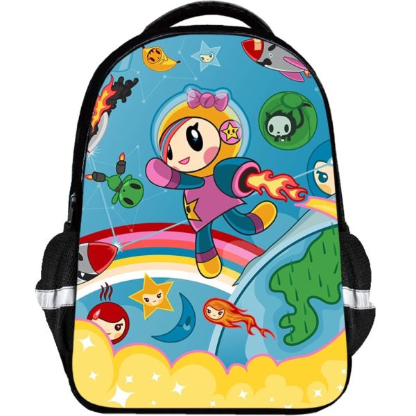 Tokidoki Backpack Kids Youth Student High Capacity Waterproof School Bag Birthday Gifts - Image 36