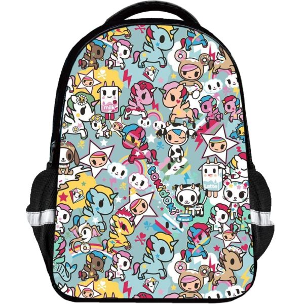 Tokidoki Backpack Kids Youth Student High Capacity Waterproof School Bag Birthday Gifts - Image 6