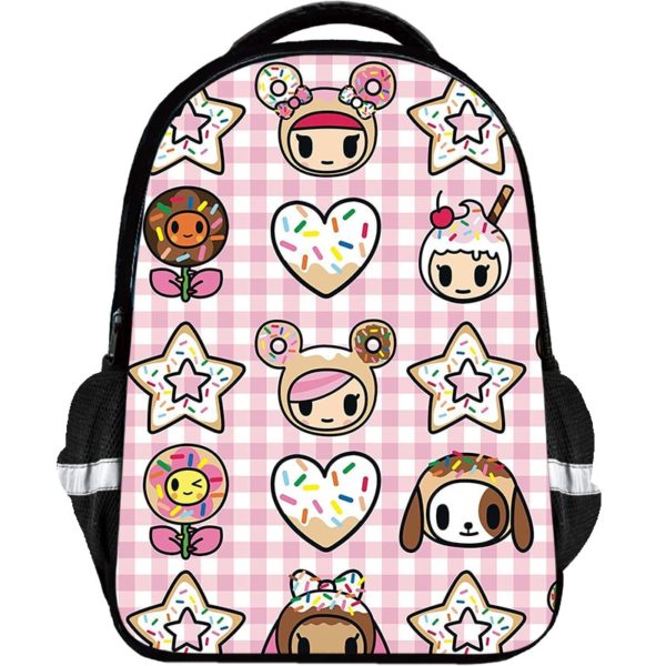 Tokidoki Backpack Kids Youth Student High Capacity Waterproof School Bag Birthday Gifts - Image 7