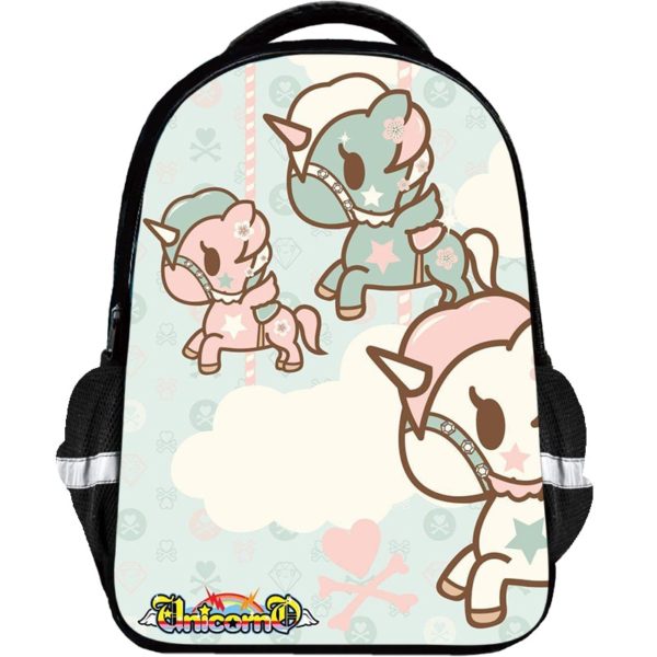 Tokidoki Backpack Kids Youth Student High Capacity Waterproof School Bag Birthday Gifts - Image 13