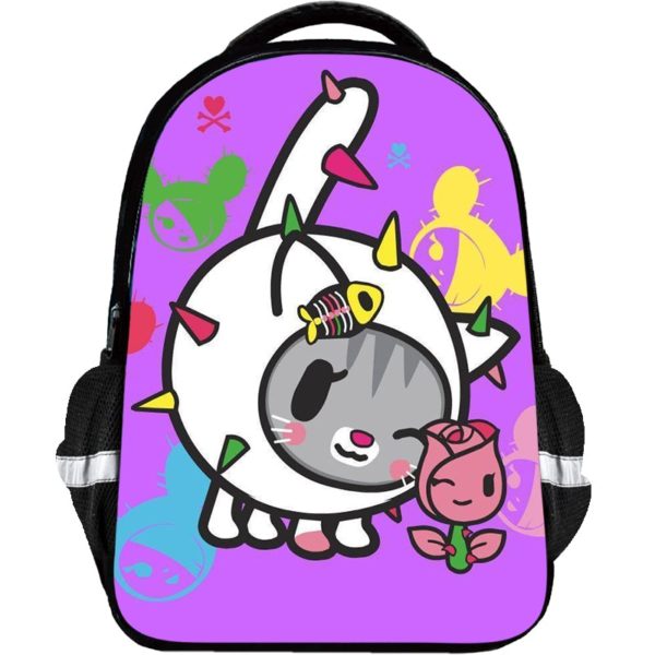 Tokidoki Backpack Kids Youth Student High Capacity Waterproof School Bag Birthday Gifts - Image 31