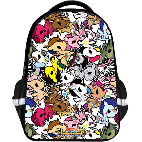 Tokidoki Backpack Kids Youth Student High Capacity Waterproof School Bag Birthday Gifts