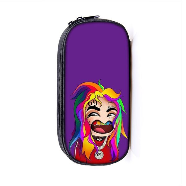 6ix9ine Large Pencil Case Purse Storage Bags Multifunction Cosmetic Bag - Image 31